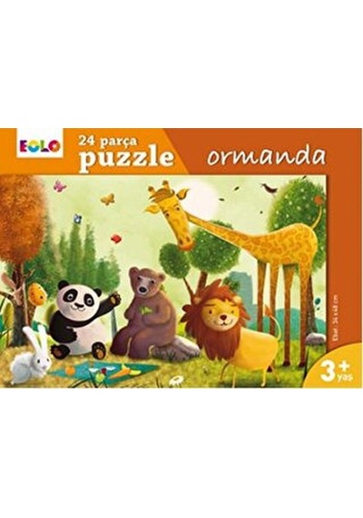 Yer Puzzle-24 Parça Puzzle - Ormanda