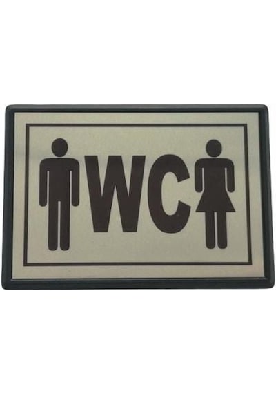 Cemax Yönlendirme Büyük Wc Bay Bayan 13x8,5 Cm