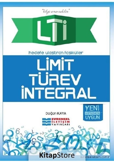Limit-Türev  -  İntegral  -  Doğan Kaya  -  Evrensel İletişim Yayınları