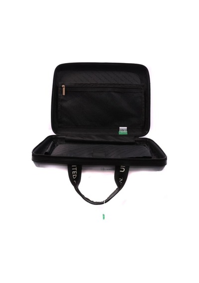 United Colors Of Benetton Benetton Logo Siyah Abs Unisex Laptop & Evrak Çantası Bnte50 Siyah Abs