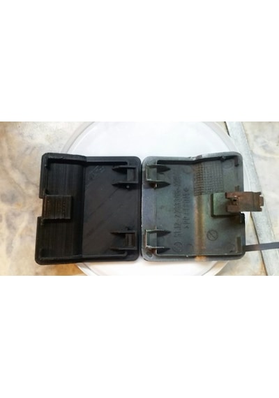 Bmw E36 Arka Tampon Ceki Demir Kapagı Siyah Renk Abs