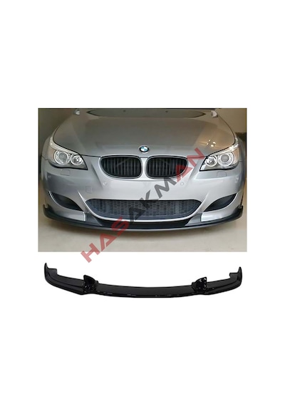 HasAkman Bmw E60 5 Serisi M5 Tampon Ön Lip Piona Black Ön Ek 2003 - 2010