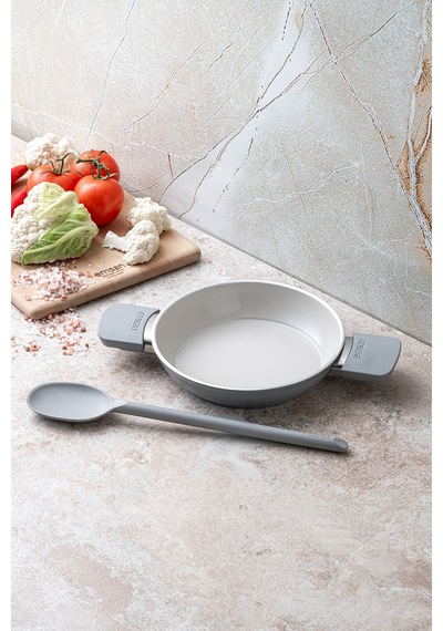 Emsan Swiss Cyrstal Rs Sahan Gri 20 Cm Gri