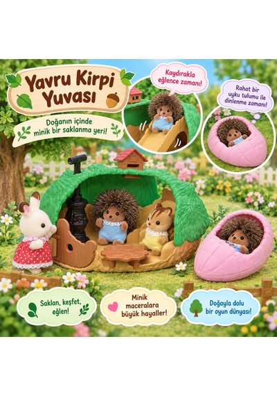 Families Yavru Kirpi Yuvası
