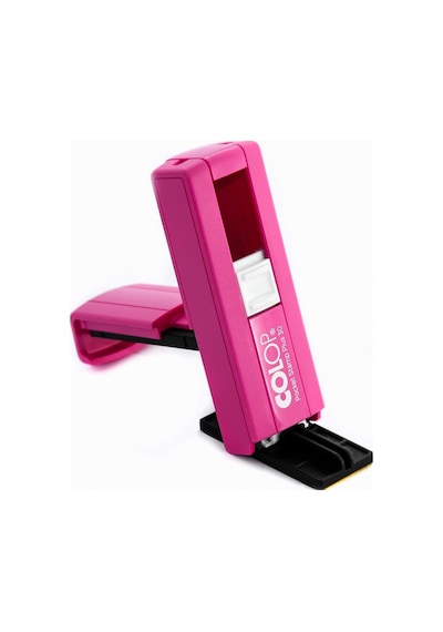 Colop Cep30 Kaşe Pembe Kasa Siyah Keçe - 18 x 47 MM