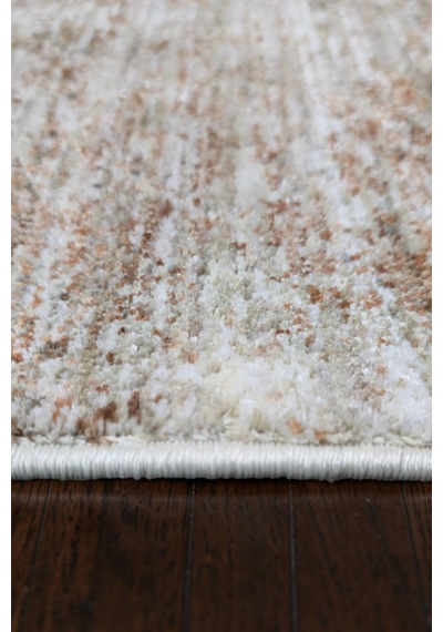 Vivanni Home Ashlynn Polyester Vintage Halı Pamuk Atkı Tabanlı Modern Dokuma Ev Halısı Bej - Vizon