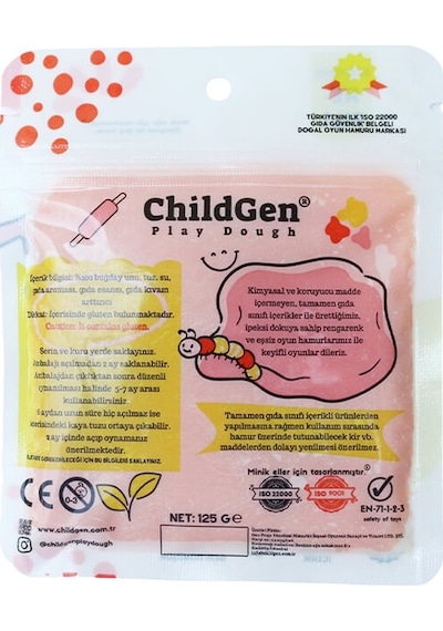 Childgen 125 G Kartuş Oyun Hamuru Turuncu
