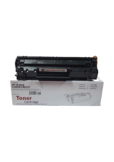 Hp Cf283x & Canon Crg-737 2.1k İthal Toner