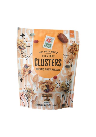 Clusters Kuruyemiş Ve Meyve Parçaları 200 G - 8 Adet Tarı 600 G