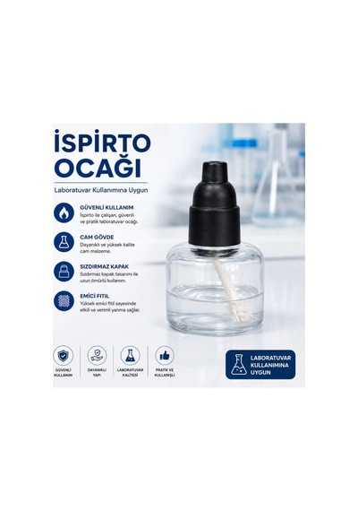 İspirto Ocağı Cam