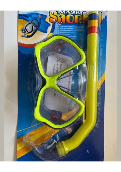 Şnorkel Set Sarı Renk 14 Yaş+