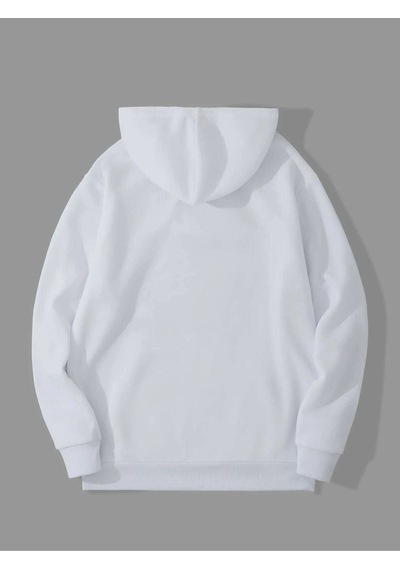 Altamira Unisex Yeşil Brooklyn Baskılı Oversize Kapşonlu Sweatshirt 001