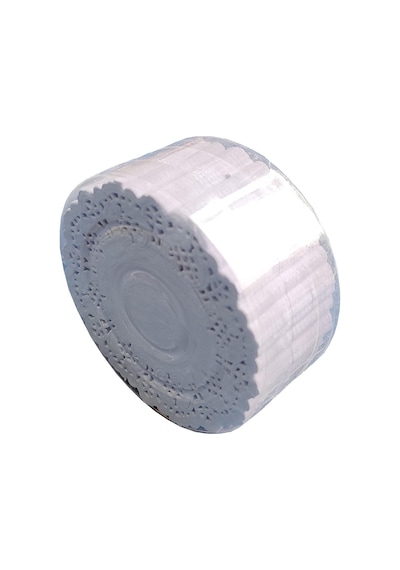 Lidopack Dantel Kağıt Karton Çay Meşrubat Bardak Altlığı - Beyaz - 9 Cm - 500 Adetlik 5 Paket Beyaz