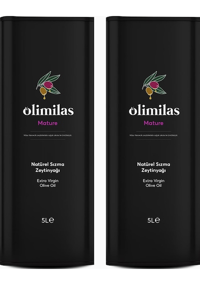 Olimilas Natürel Sızma Soğuk Sıkım Zeytinyağı 10 L 0,6 Asit Yeni Hasat Milas Yöresi