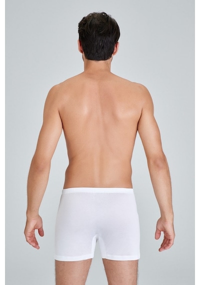 Pierre Cardin Kom Elite Merserize Şort Boxer Beyaz