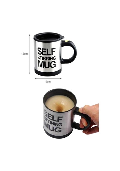 Karıştırıcı Özellikli Mikser Kupa Bardak Kompakt Taşınabilir Mug Diğer