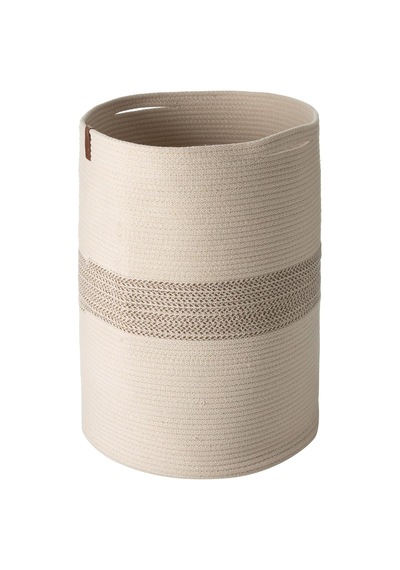 Mudo Home Venus Çamaşır Sepeti Bej Ekru 35x35x45 Diğer