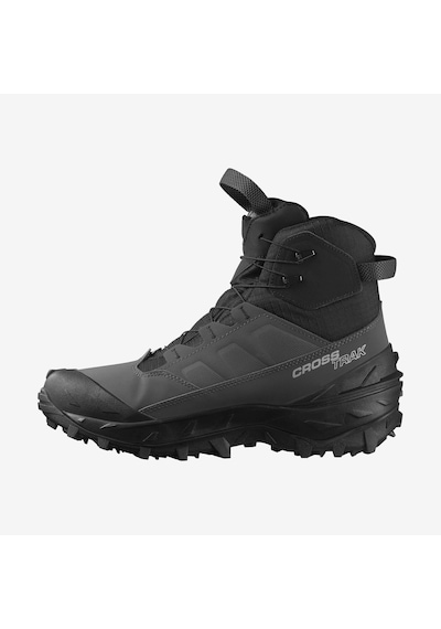 Salomon Crosstrak Powder Waterproof Erkek Outdoor Botu Asphalt L47569600 Siyah
