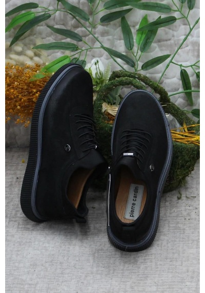 Pierre Cardin 61896 Casual Erkek Hakiki Deri Nubuk Ayakkabı Kış 24 001