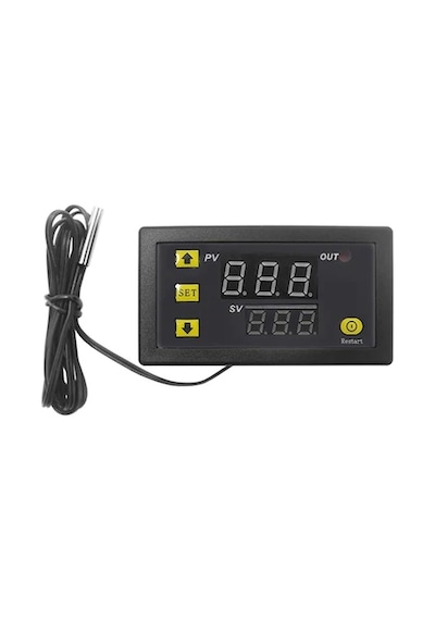 220V Ac Dijital Sıcaklık Kontrol Cihazı Led Ekran Termostat   W3230