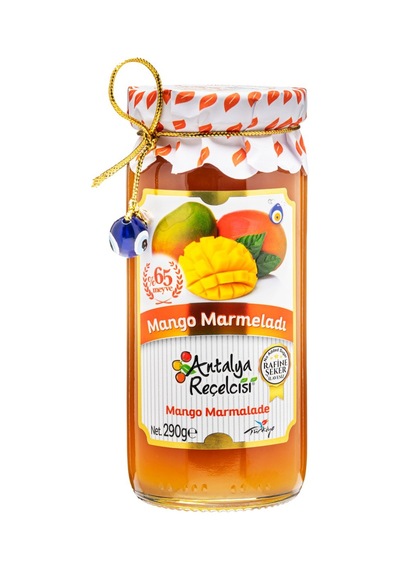 Antalya Reçelcisi Mango Marmeladı 290gr Rafine Şeker İlavesiz