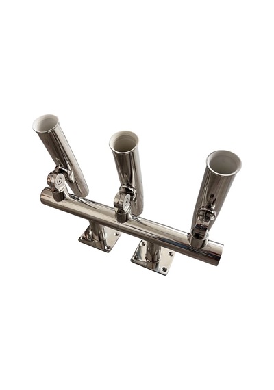 Sealux Marine Kamış Yuvası 3lü Braket Bağlantılı Hareketli Cr-nı