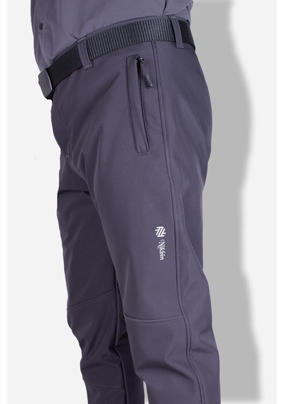 Nikbin Taktik Outdoor Pantolon Softshell Içi Polarlı Su, Rüzgar Geçirmez Kışlık -antrasit Antrasit
