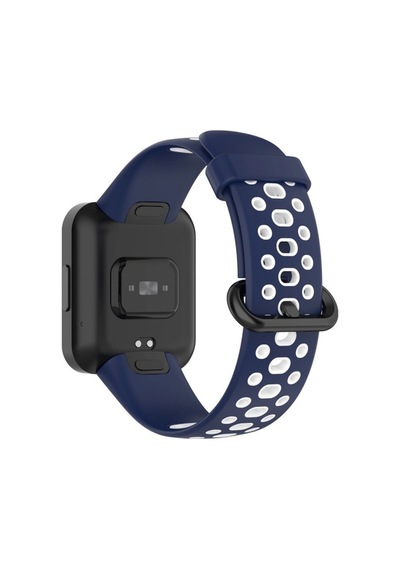 Redmi Watch 2 Spor Delikli Kordon - Lacivert-beyaz İtark11743