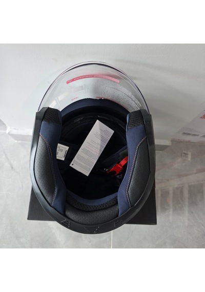 Çenesiz Kask Jk528-1 Mge Vizörlü Mat Siyah Kırmızı L Mat Kırmızı - Siyah