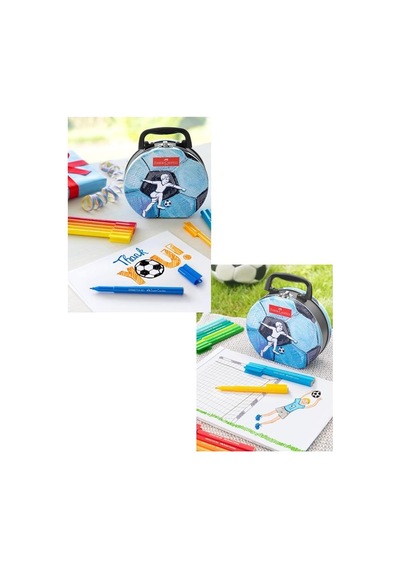 Faber-Castell Futbol Topu Eğlenceli Keçeli Kalem 33'lü