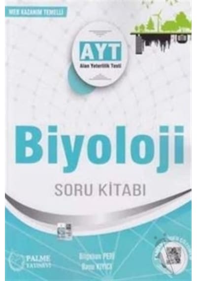 Palme Yayınları Ayt Biyoloji Tamamı Video Çözümlü Soru Kitabı