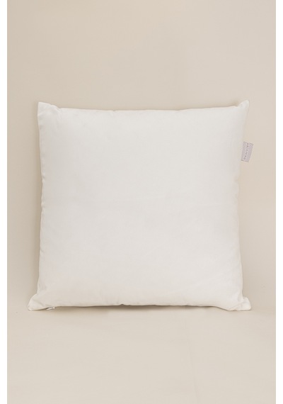 Charm Siyah Geyik Baskılı Beyaz Kırlent 43x43 35263a Beyaz