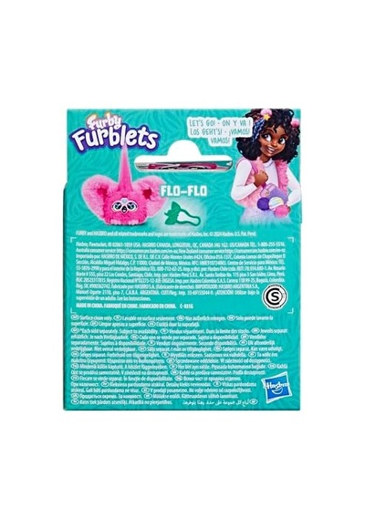 Furby Furblet Sesli Peluş Flo-flo G1699 Açık Bej