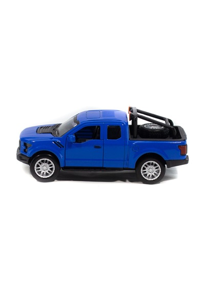 Metal Ford Ranger Pikap Çek Bırak Işıklı Mavi 12 Cm