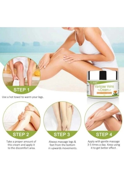 Spider Varicose Veins Var.is Diz Bacak Ayak Bakım Kremi 2 Adet X 100