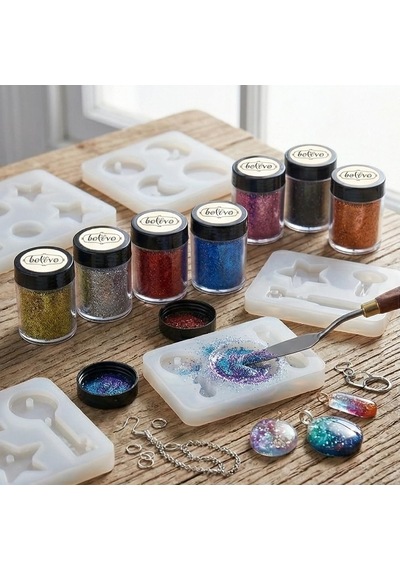 Bolivo Sim,glitter,toz Sim Gümüş, 10 Gr