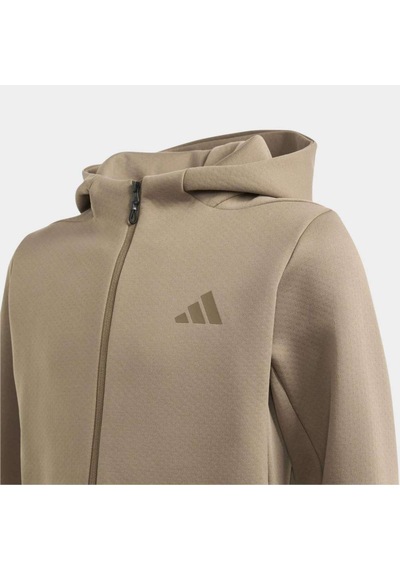Adidas Kr6640 J Z.n.e. Fz Hd Çocuk Eşofman Üstü Bej