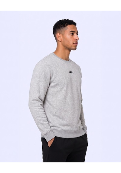 Kappa Carlo Erkek Gri Regular Sweatshirt