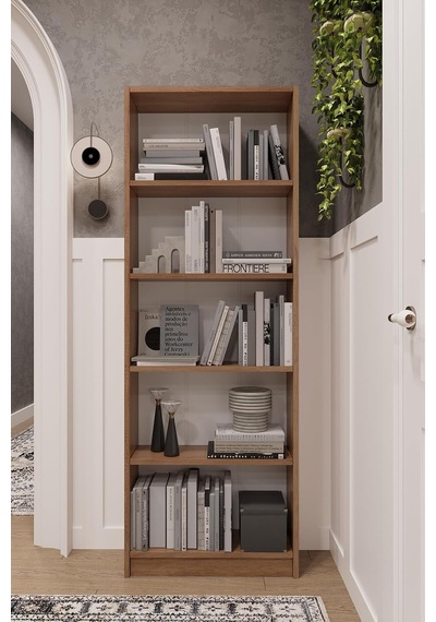Asra Trend Petra Desen K002 5 Raflı Kitaplık 56 Cm Genişlik Dar Alan Uyumlu Modern Kütüphane%100 Mdflam Dekoratif Raf Ünitesi Çok Renkli Asra Trend Petra Desen K002 5 Raflı Kitaplık 56 Cm Genişlik Dar Alan Uyumlu Modern Kütüphane%100 Mdflam Dekoratif Raf Ünitesi Çok Renkli