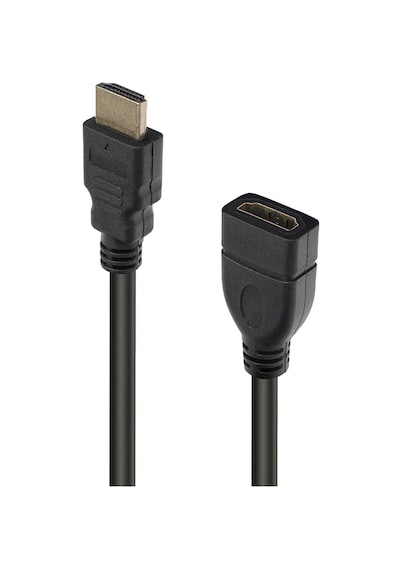 Powermaster Pm-29568 Hdmı Erkek Hdmı Dişi 1 Metre Uzatma Kablo Kablosu