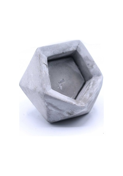 Pırlanta Beton Saksı Setleri 4'lü Siyah