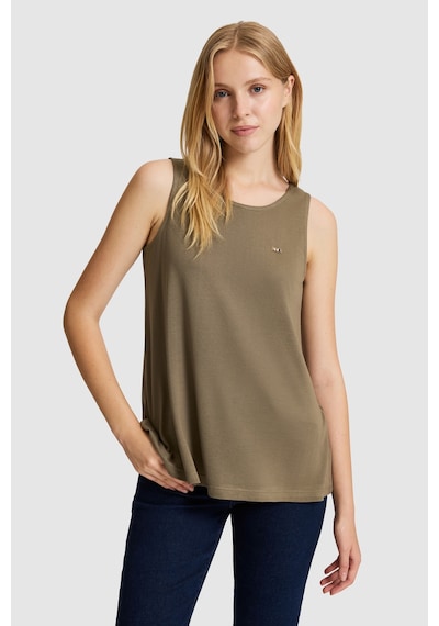 U.S. Polo Assn. U.s. Polo Assn. Kadın Haki Tişört Basic 50323548-vr027