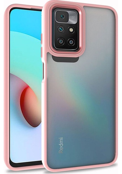 Xiaomi Redmi Note 11t 5g Kılıf Zore Flora Kapak Rose Gold