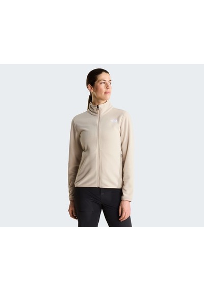 The North Face W Glacıer Fleece Jacket Kadın Outdoor Polar Ceket Nf0a8d2fn7j1 Bej