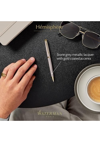 Ayrex Hemisphere 25 Metalik Gri Gt Tükenmez Kalem Genel
