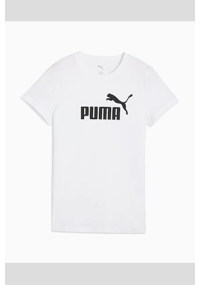 Puma Essentials No.1 Logo Kadın Spor Tişört Beyaz
