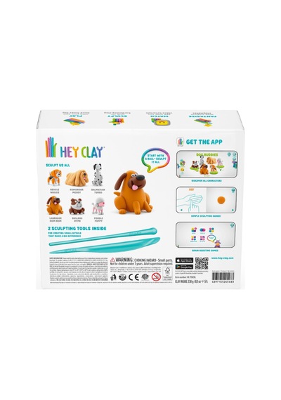 Hey Clay Yaratıcı Kil Seti - Dog Buddies
