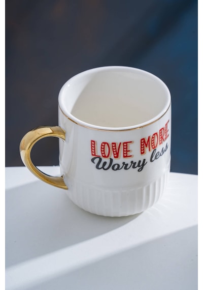 Acar Love Porselen Kupa - 200 Ml Renkli