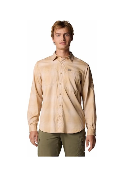 Columbia Silver Ridge Utility Lite Plaid Erkek Uzun Kollu Gömlek-8134 Kahverengi