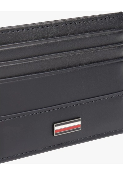 Tommy Hilfiger Erkek Lacivert Deri Kartlık Lacivert